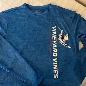 Vineyard Vines Men's Blue Shirt